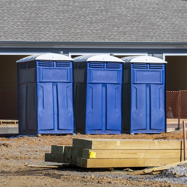 what is the cost difference between standard and deluxe porta potty rentals in Rancho San Diego